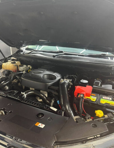 Professional mobile detailing work completed on-site