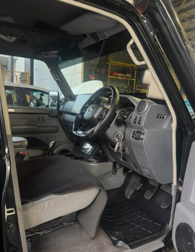 Clean vehicle appearance after professional detailing