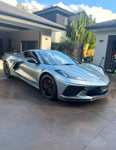 Professional vehicle care provided at driveway location